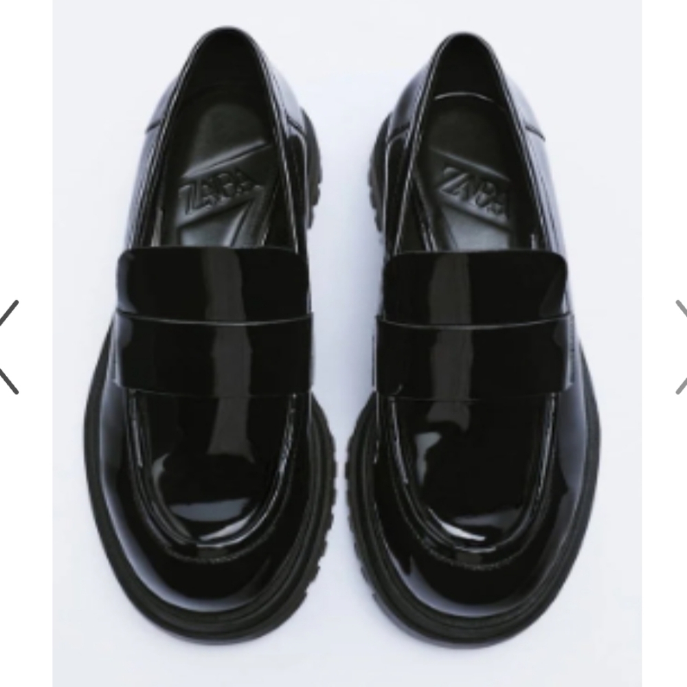 Zara Women's Lug Sole Chunky Loafers